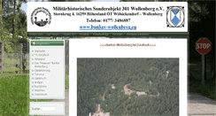 Desktop Screenshot of bunker-wollenberg.eu